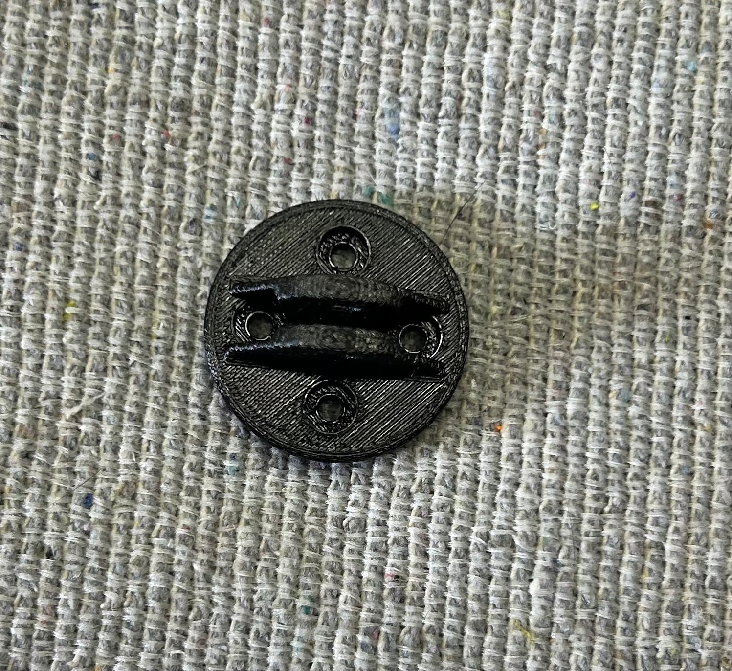 Go-Pro Style Adapter - 2 Clevis