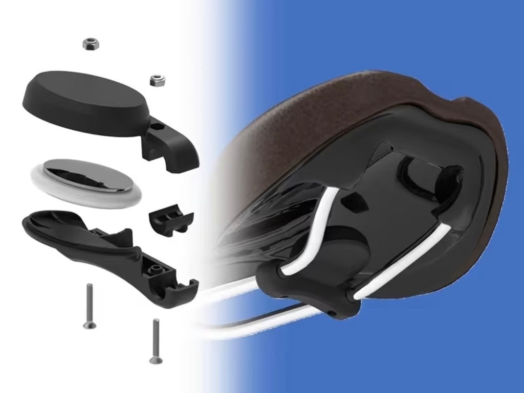 Saddle Rail Mount for AirTag/Smart tag