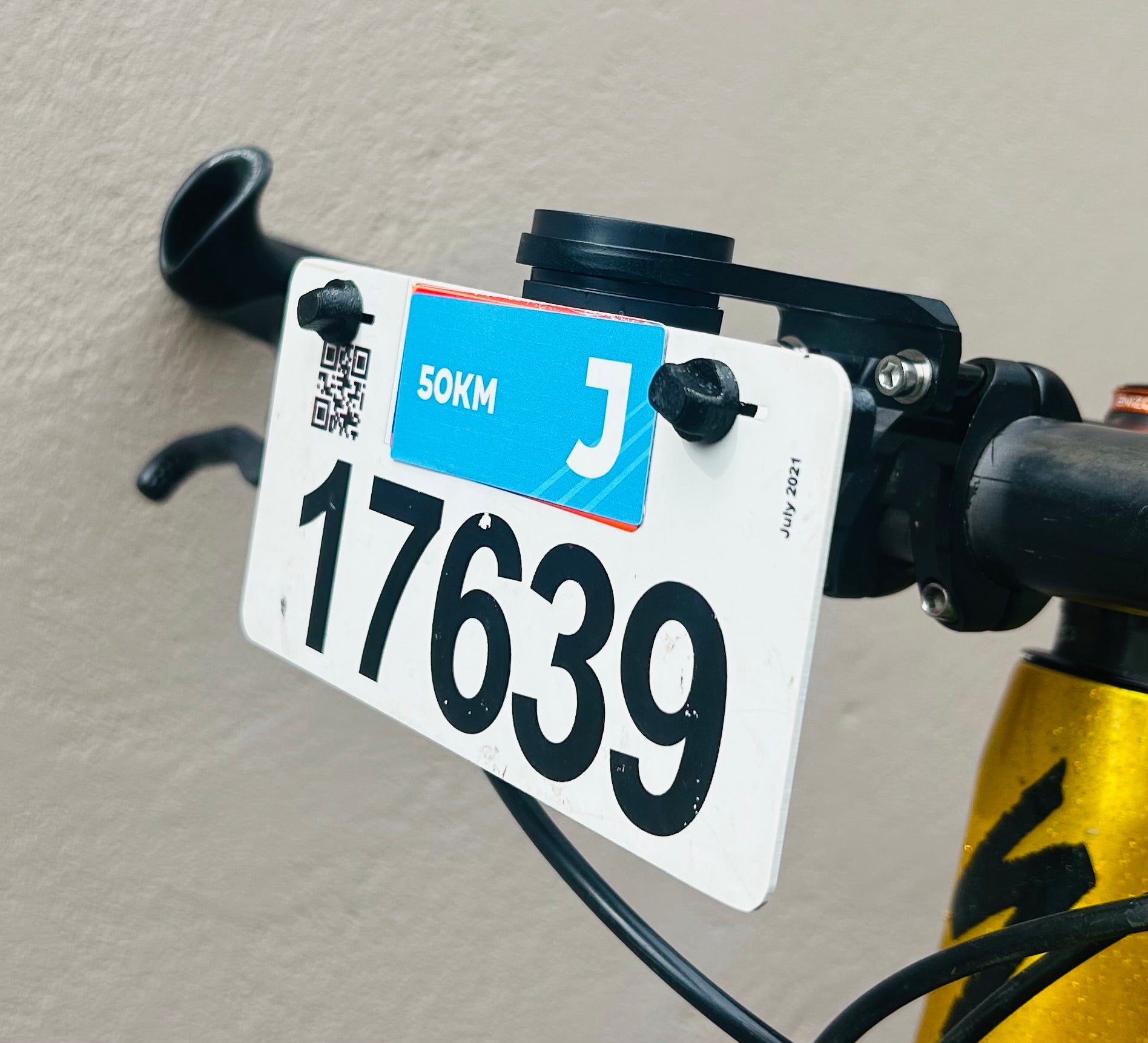 MTB Race Board Holder-Garmin Male & Female