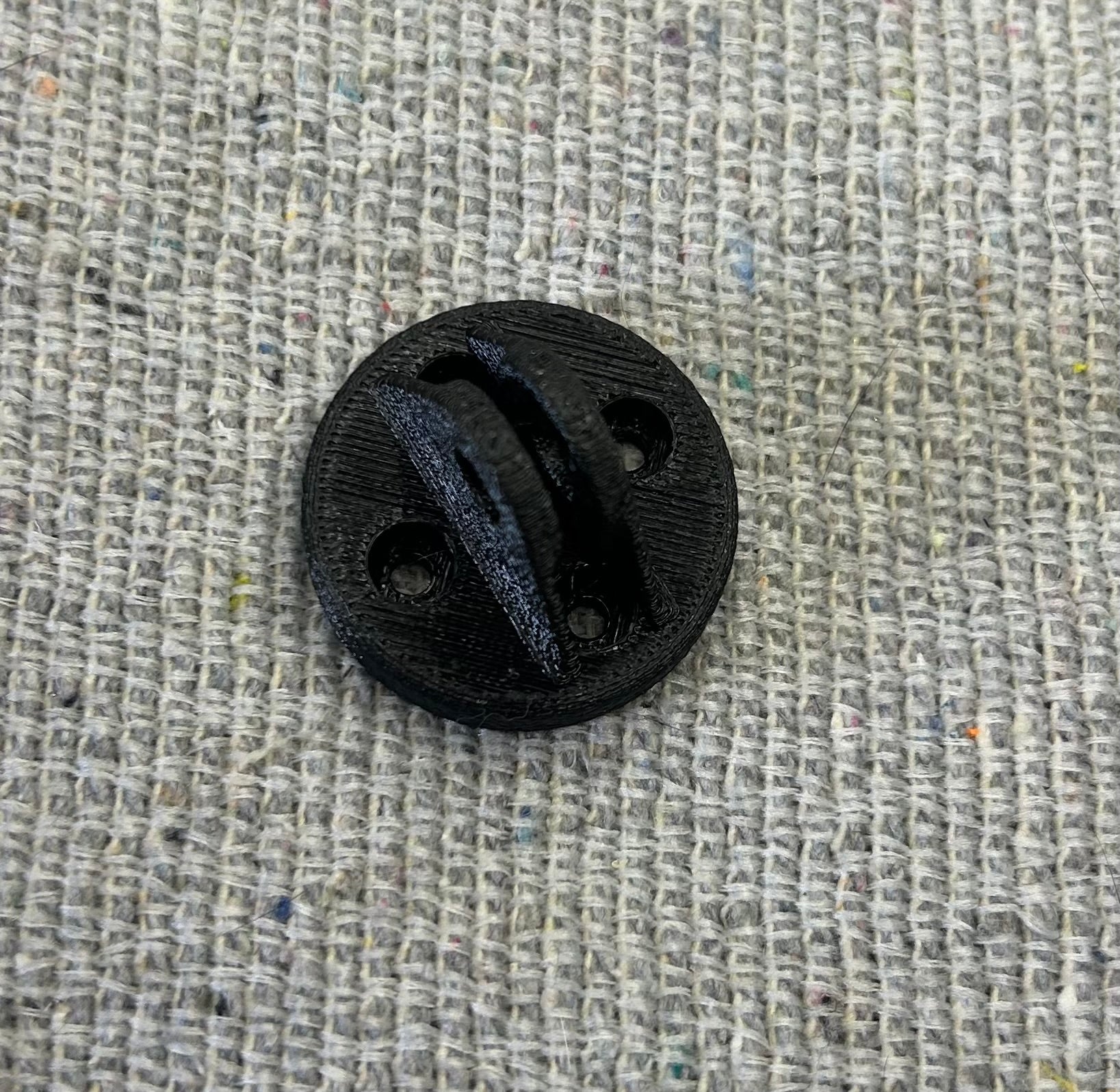 Go-Pro Style Adapter - 2 Clevis