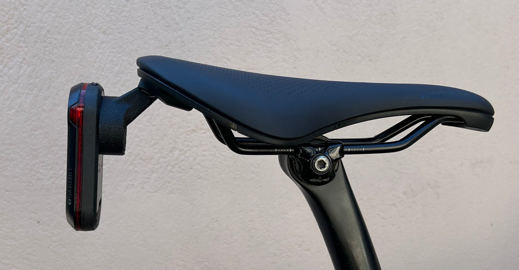 Extended saddle mount for Bontrager Saddles.