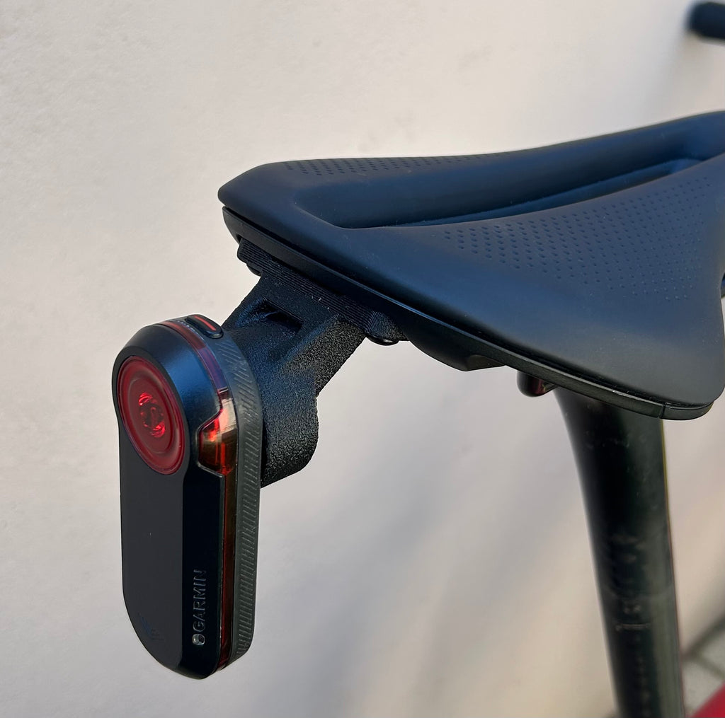 Extended saddle mount for Bontrager Saddles.