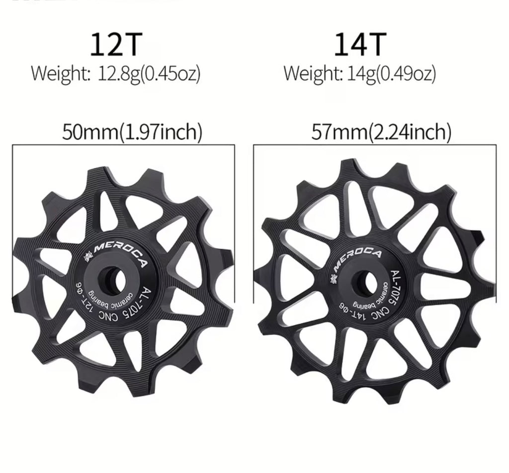 Pulley Wheels Set for 12spd Sram Derailleur (Set-2pc)